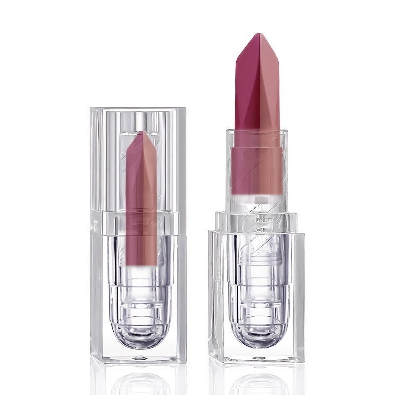 Mujer barra de labios impermeable de dos en uno con gradiente, no se desvanece, regalo romántico