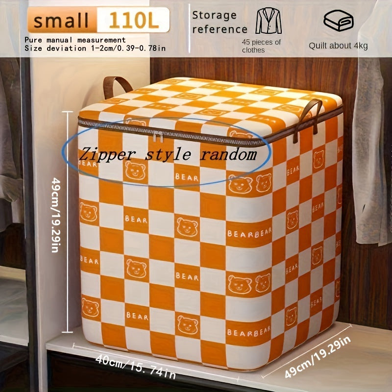 Non-Woven Storage Bag for Clothes and Quilts Dustproof Organizing and Moving