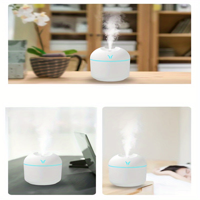 Cute Aroma Diffuser Air Humidifier for Bedroom Home Car with Night Light