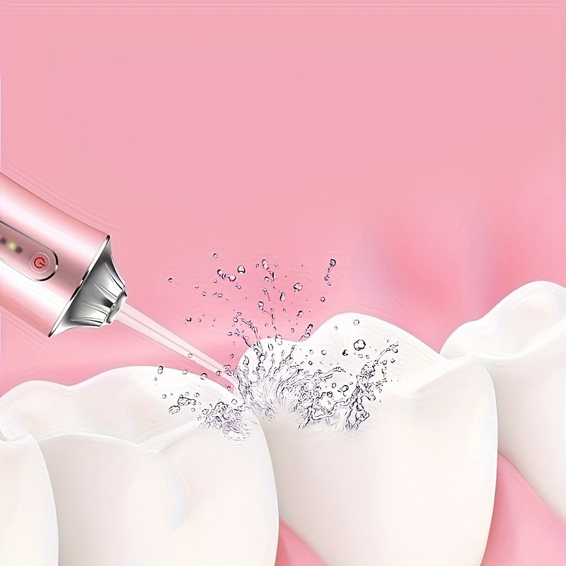 Electric Water Flosser for Adults USB Rechargeable Oral Irrigator with 3 Modes