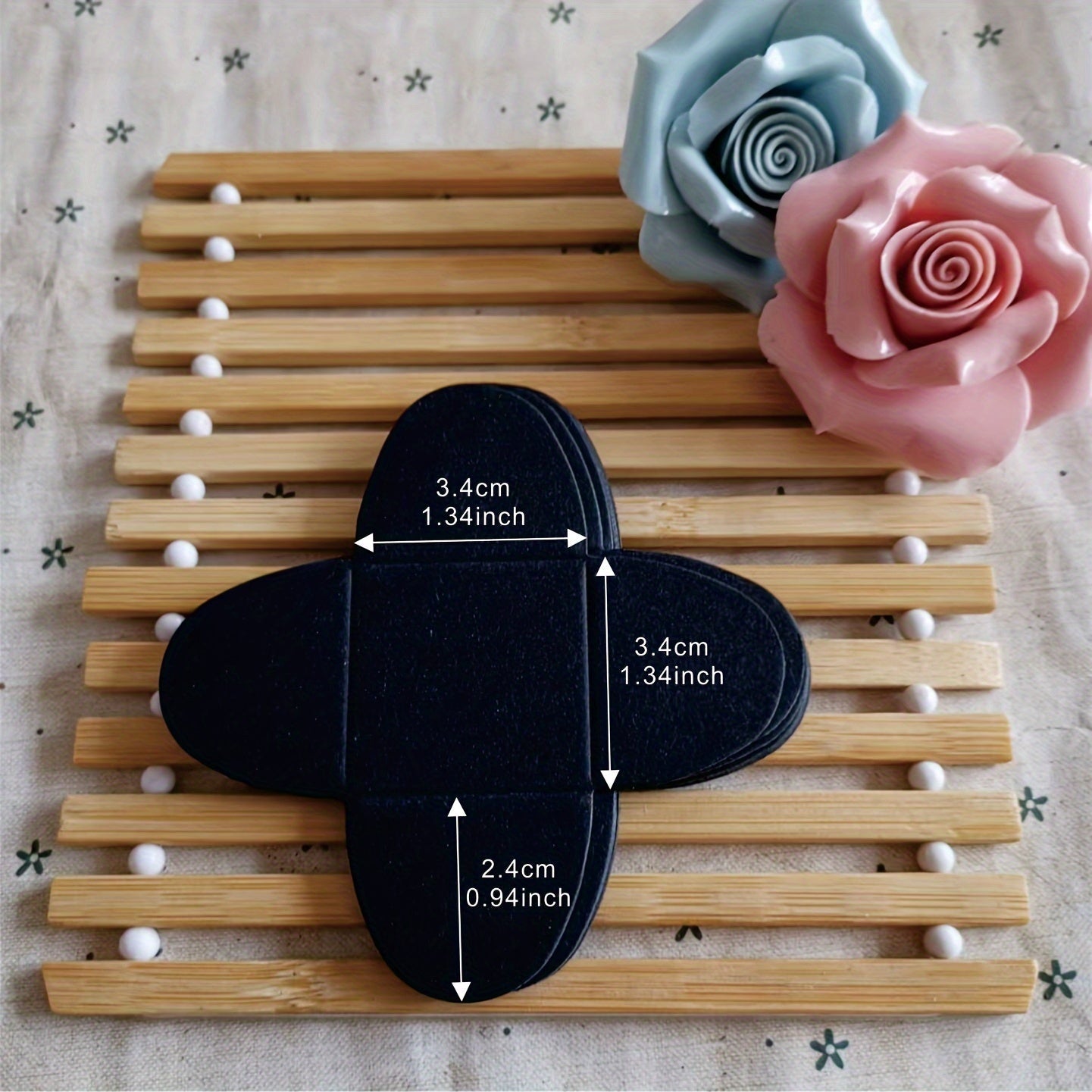 50 Pack Kraft Paper Chocolate Mats for Baking and Candy Packaging