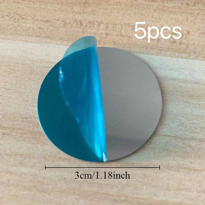 Универсальная металлическая пластина для крепления магнитных держателей для автомобиля и настенных круглых дисков