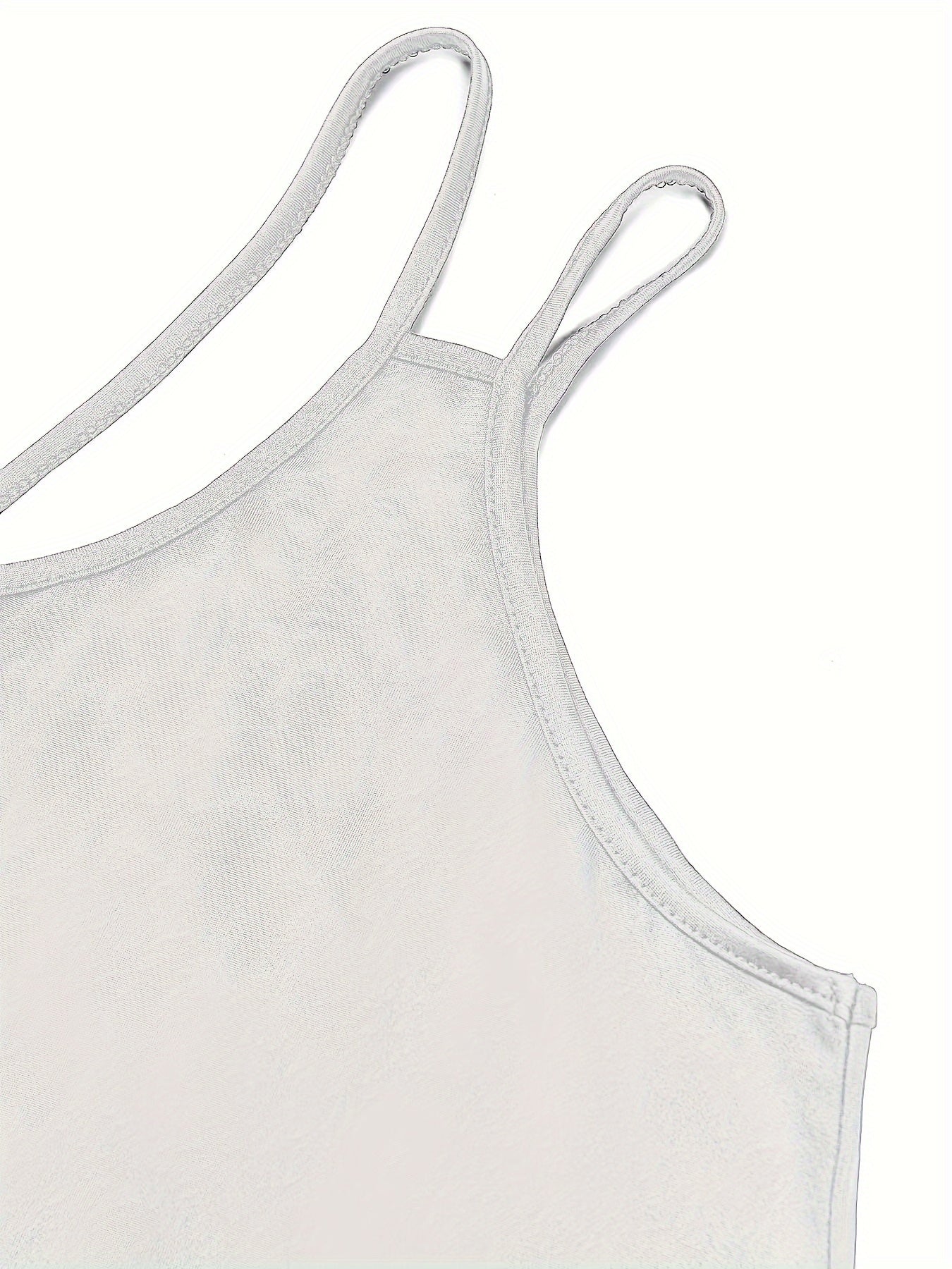 Women's Plus Size Casual Solid Slight Stretch Cut Out Back Tank Top