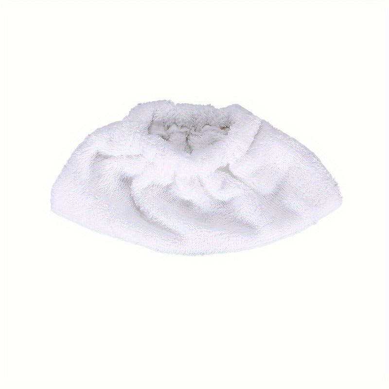 Set of 12 Microfiber Steam Mop Pads for Floor Cleaning, Machine Washable