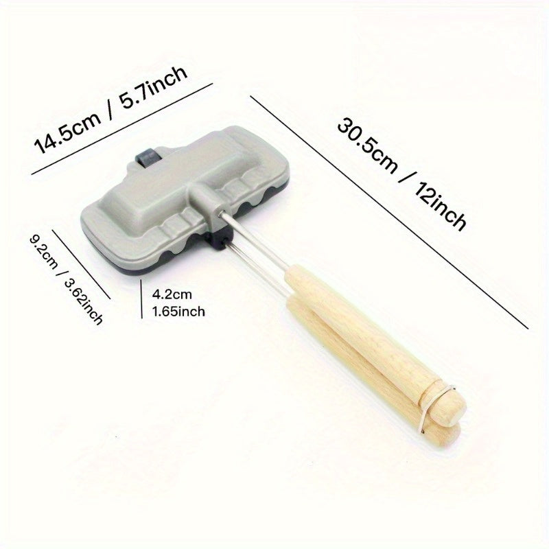 Aluminum Alloy Sandwich Maker Non-Stick Irregular Shape 1000W