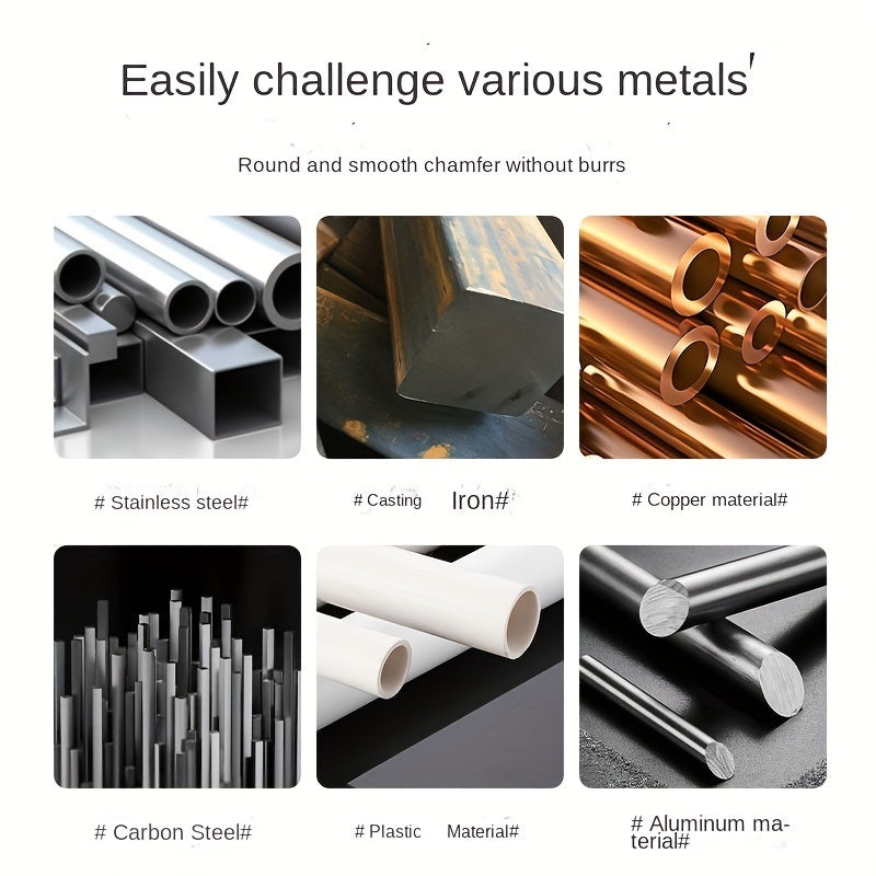 Universal Screw Deburring and Chamfering Tool for Thread Repair