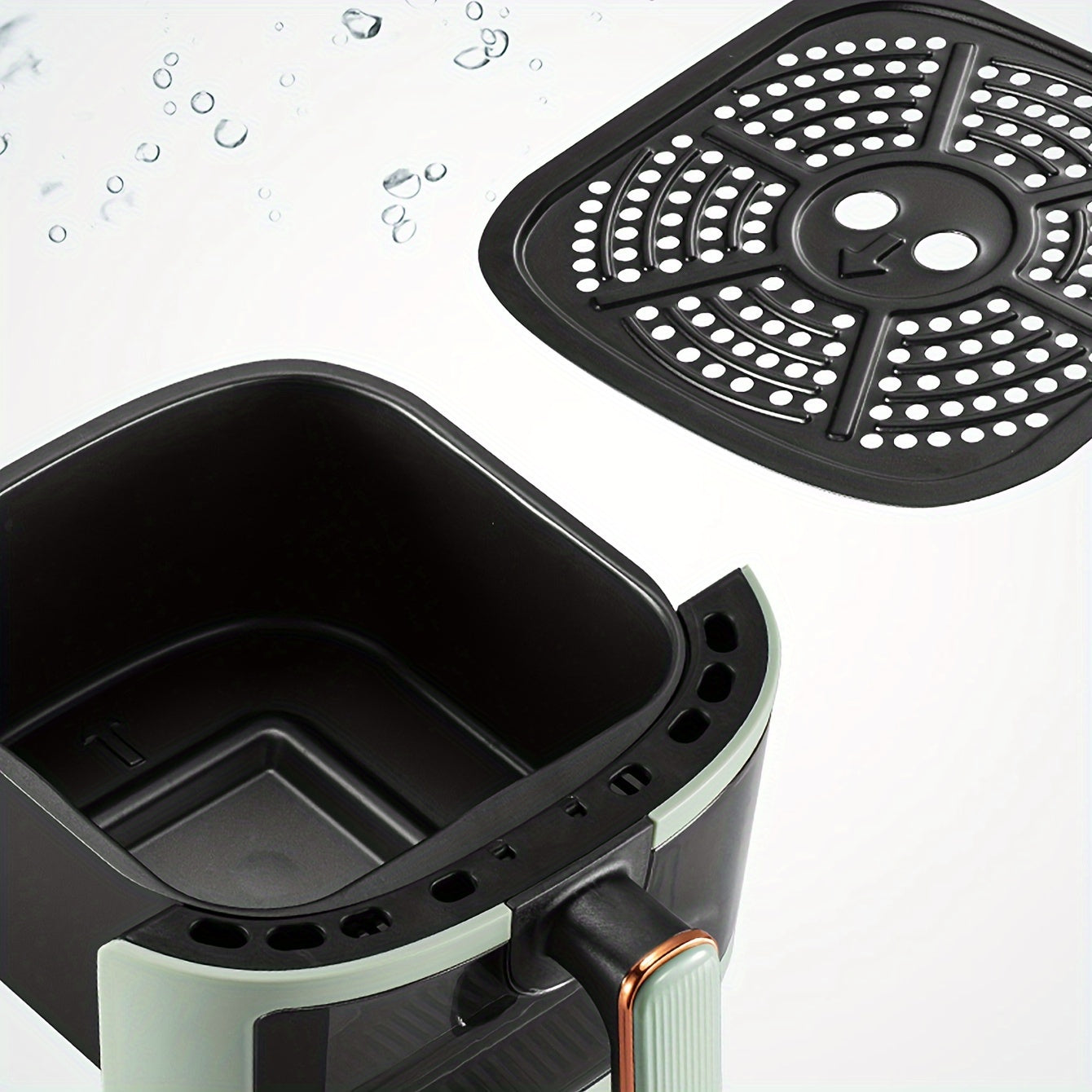 Большая емкость 6L аэрогриль с умными программами приготовления, сенсорное управление, электрическая духовка