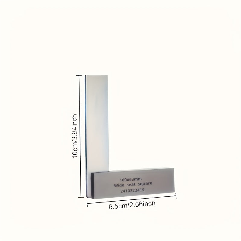 Stainless Steel Angle Measuring Ruler Protractor for Woodworking and Metal
