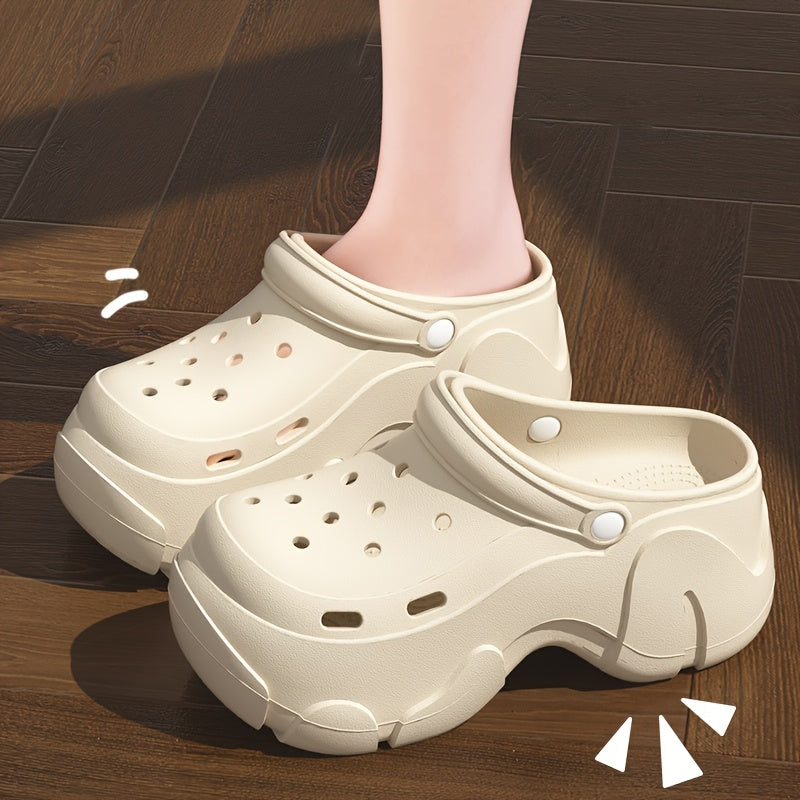 Женские летние сабо из EVA дышащие нескользящие легкие обувь для дома и улицы