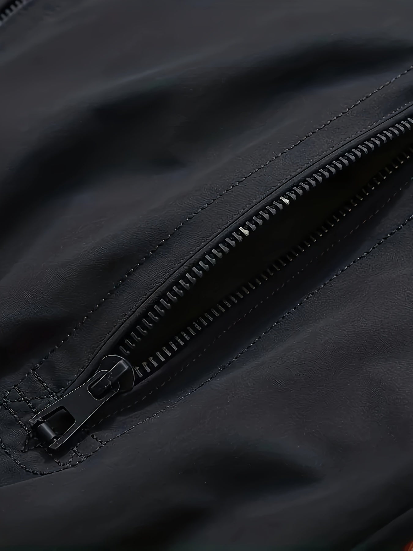 Men's Softshell Jacket with Stand Collar Zipper Closure Solid Color Casual Outerwear