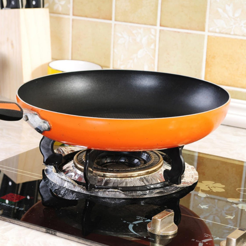 Disposable Gas Burner Liners 9-Inch Aluminum Foil Stove Top Protectors