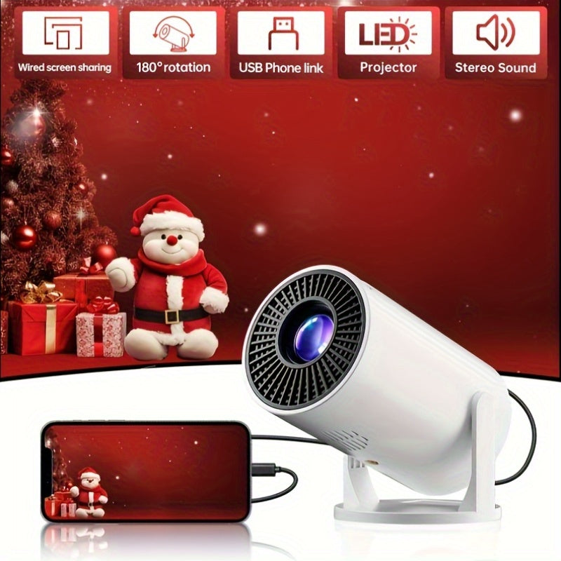 Mini 1080P LCD Home Theater Projector 3D Ready Compact HDMI Compatible