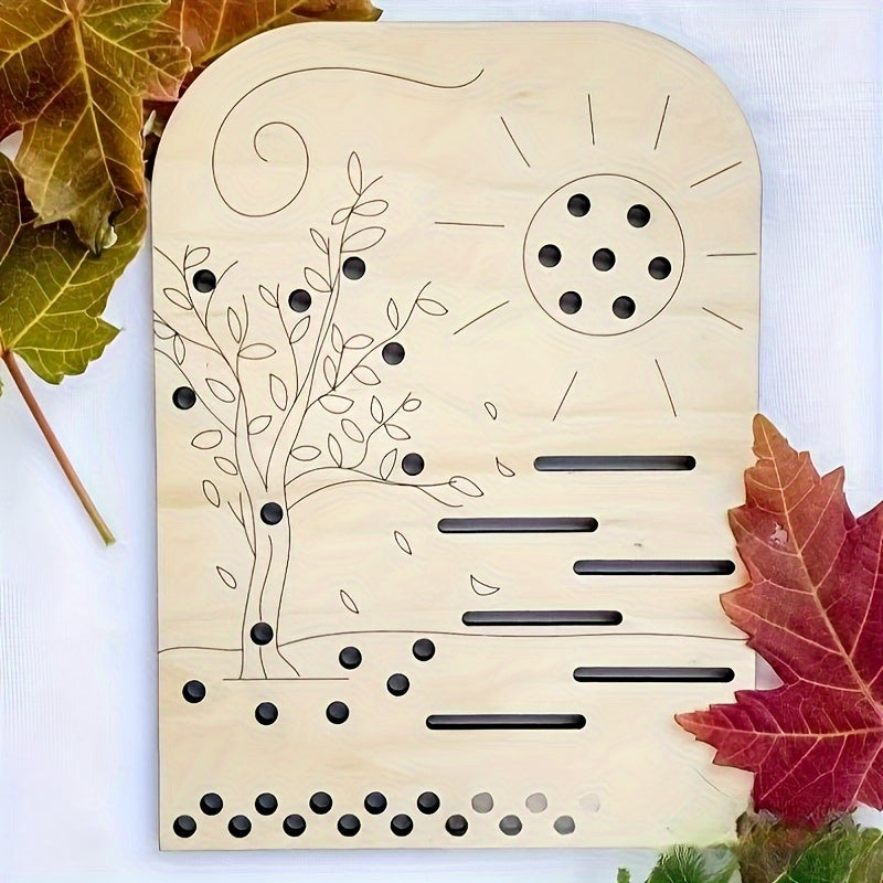 Soporte de flores de madera para decoración del hogar, guardería, dormitorio, 1 pieza