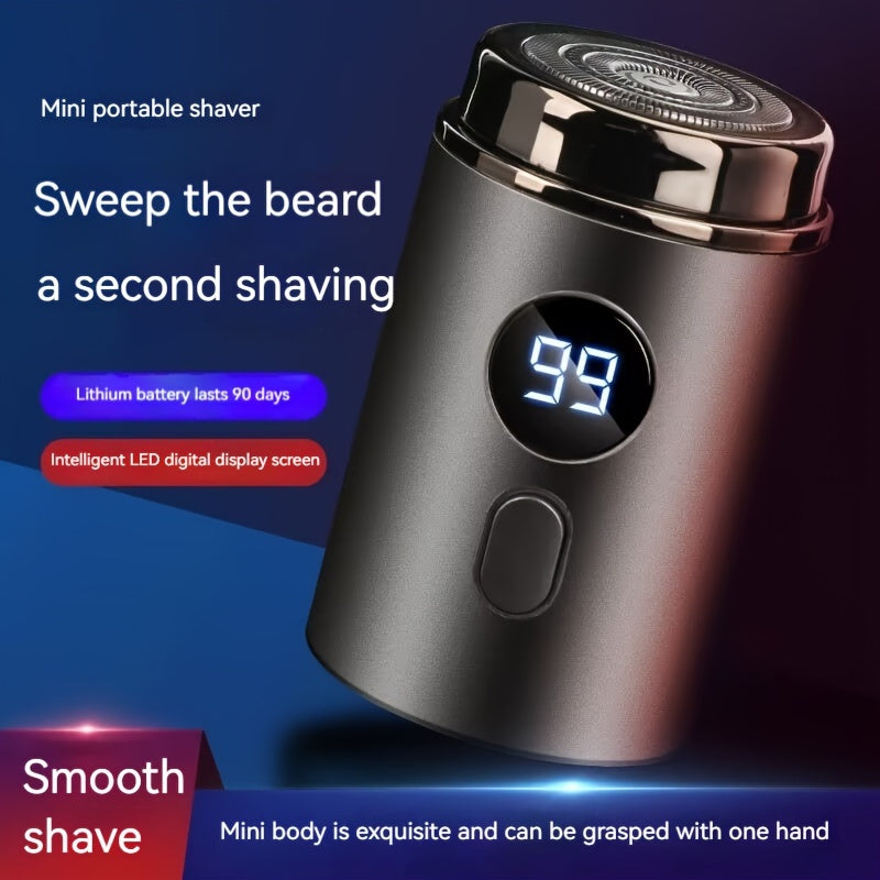 Mini Portable Electric Shaver Rechargeable Lithium Battery USB Charging Compact Grooming Tool