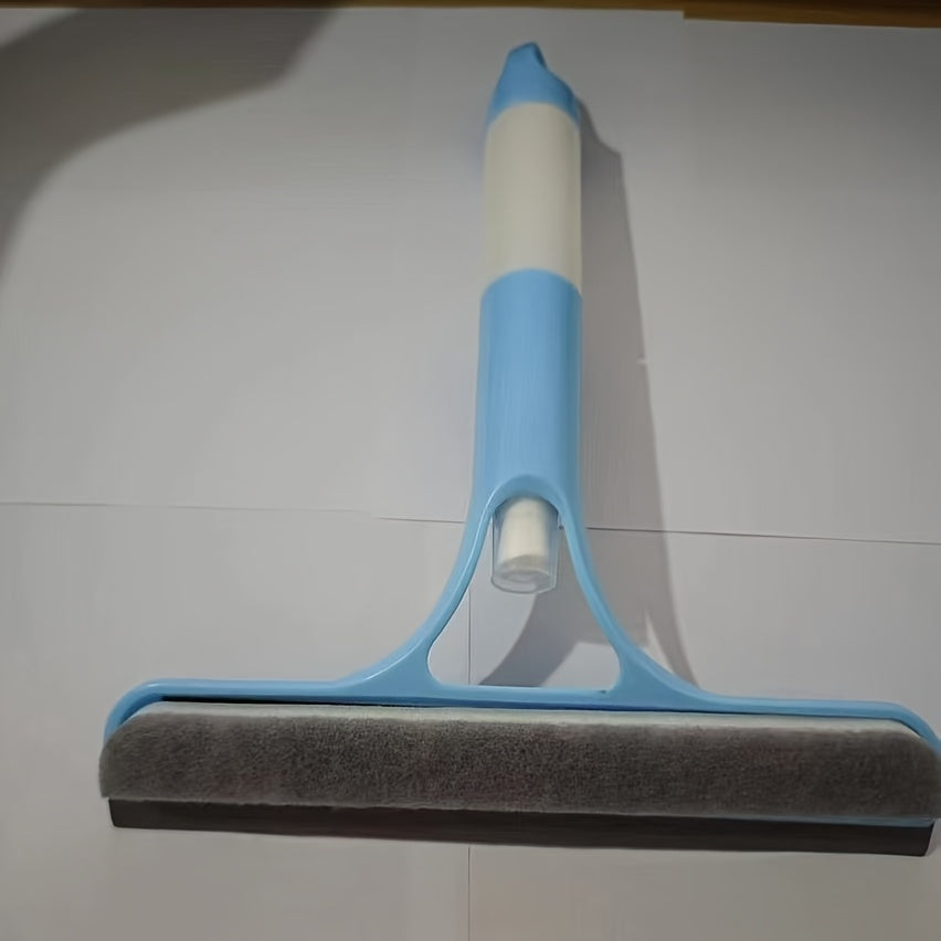 Handheld Window Cleaner with Scraper Spray Wiper for Glass Surfaces in Home Car