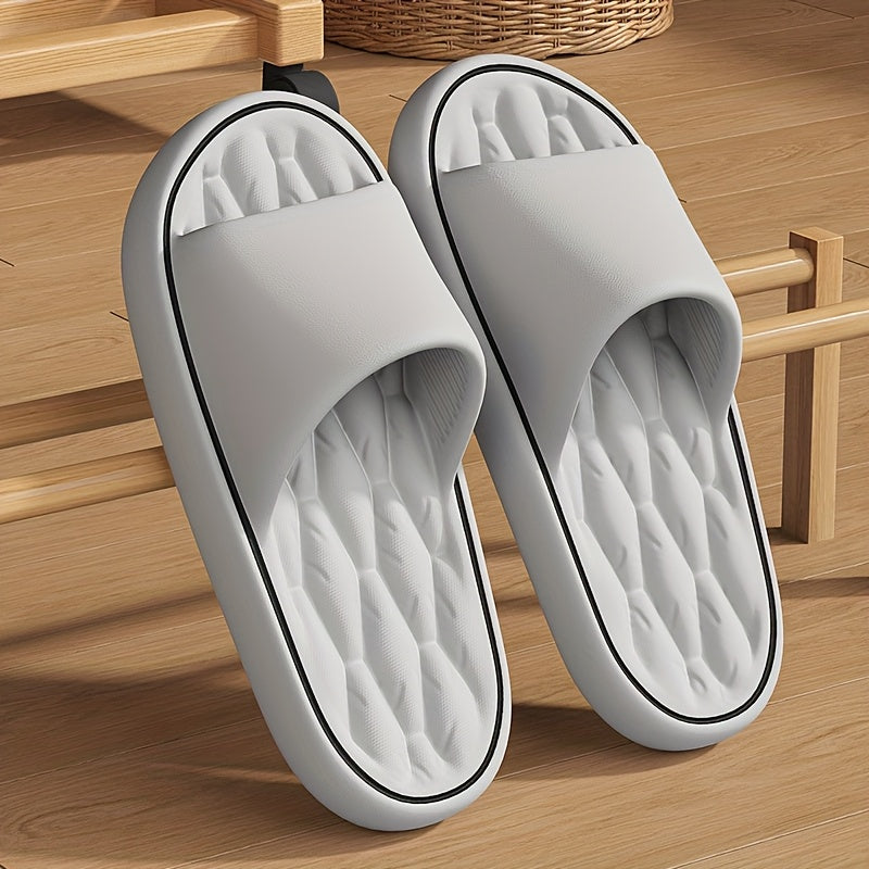 Black EVA Slides Non-Slip Indoor Outdoor Casual Beach Comfortable