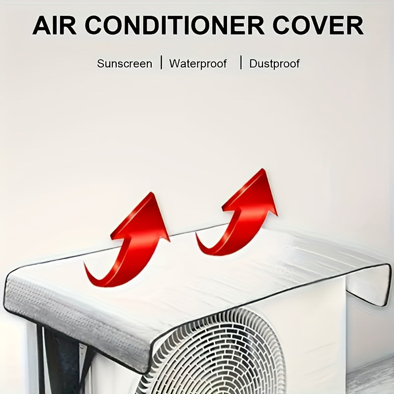 Durable Waterproof Aluminum Air Conditioner Cover for Outdoor Protection