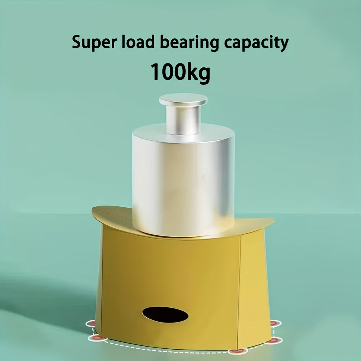 Sayohat va tashqarida faoliyat uchun ko‘chma ko‘k rangli yig‘iladigan stul