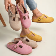 Women's Thick-Soled Mules Slip-On Comfortable Breathable Casual