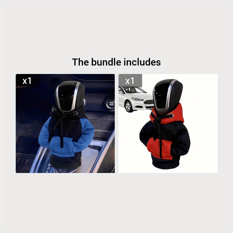 Universal avtomobil shifteri qopqog'i Mini hoodie, oson o'rnatiladi, chiroyli va zamonaviy