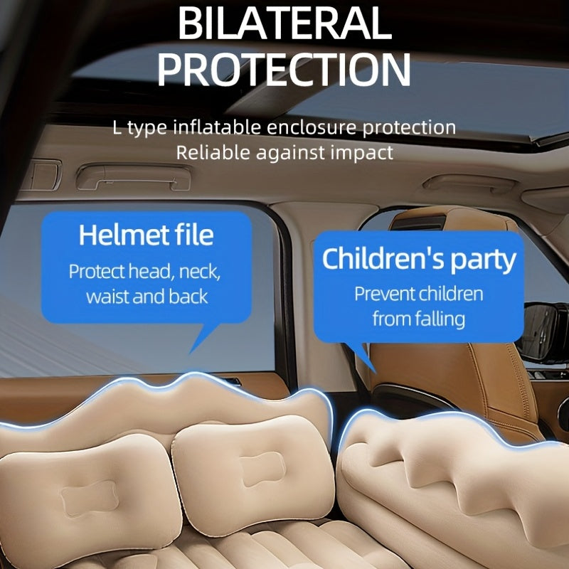 Almohadilla de aire para maletero de coche ultra gruesa, ligera y compacta para viajes, almacenamiento en autocaravanas