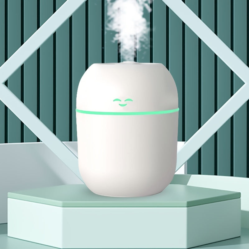 Portable USB Essential Oil Diffuser Humidifier with Night Light 220ml