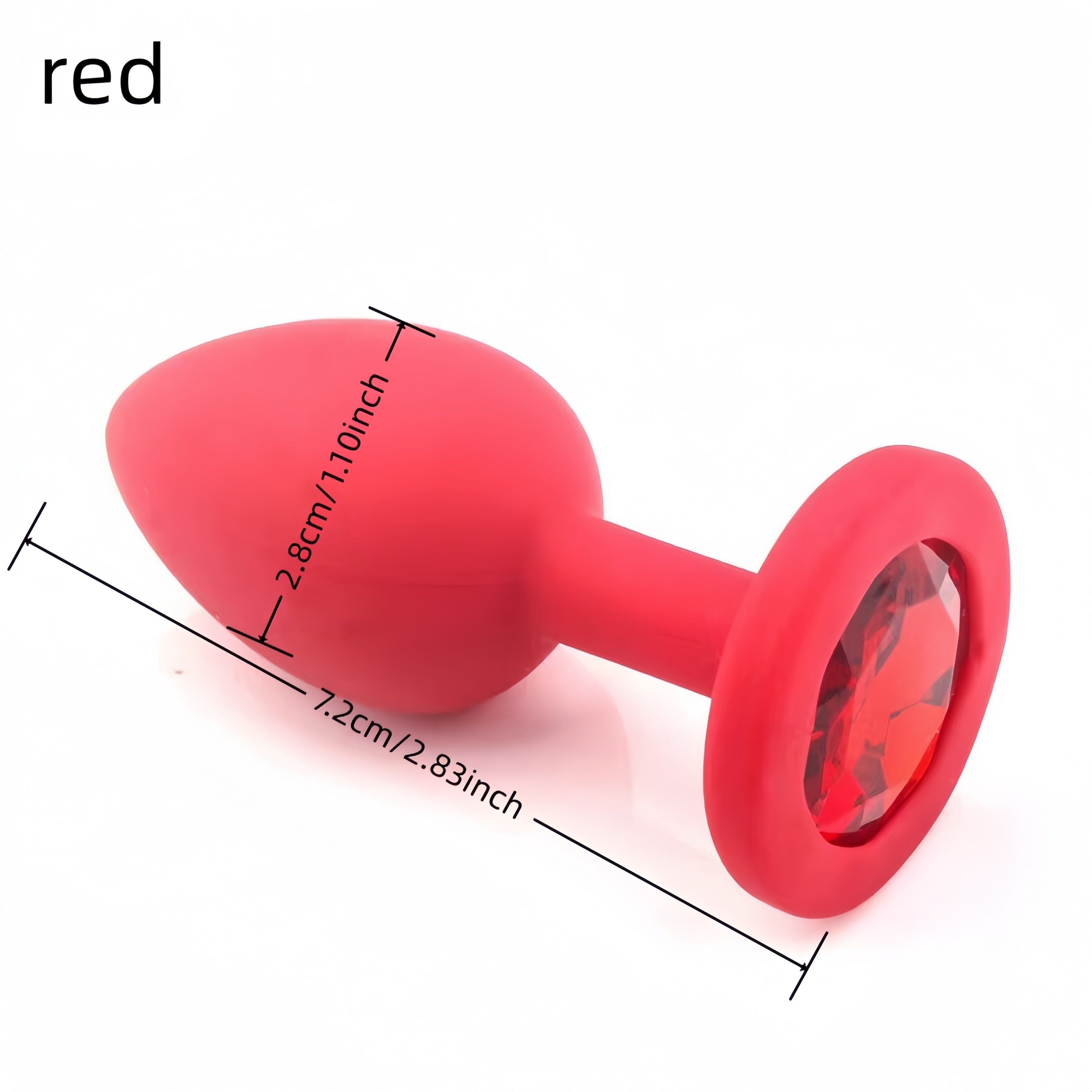 Unisex Silicone Anal Plug Set Colorful Beginner-Friendly Backdoor Expanders