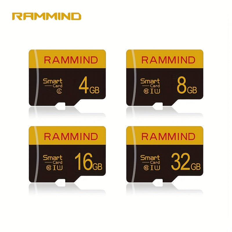 High-Speed U3 Class 10 Memory Card 8GB to 128GB with Adapter for Secure Storage