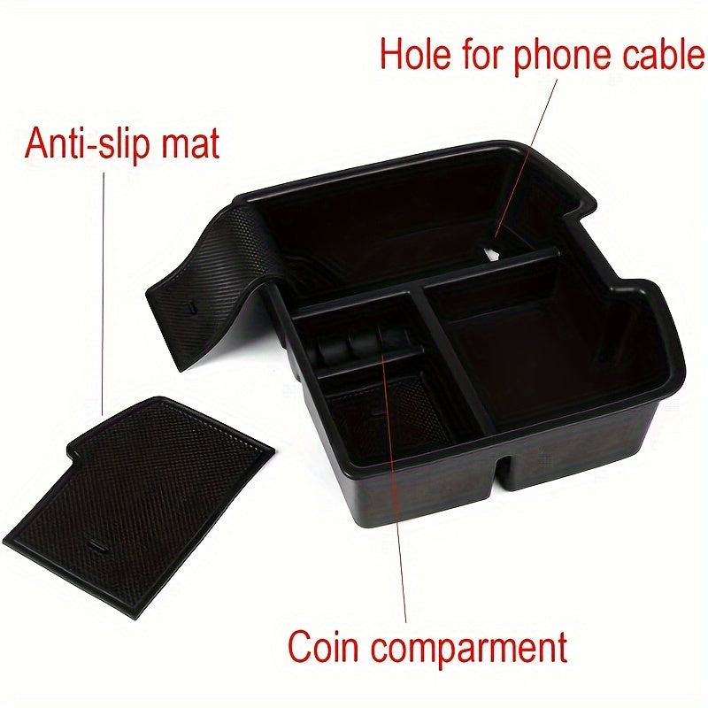 Center Console Organizer for Truck SUVs Storage Fit 2007–2014