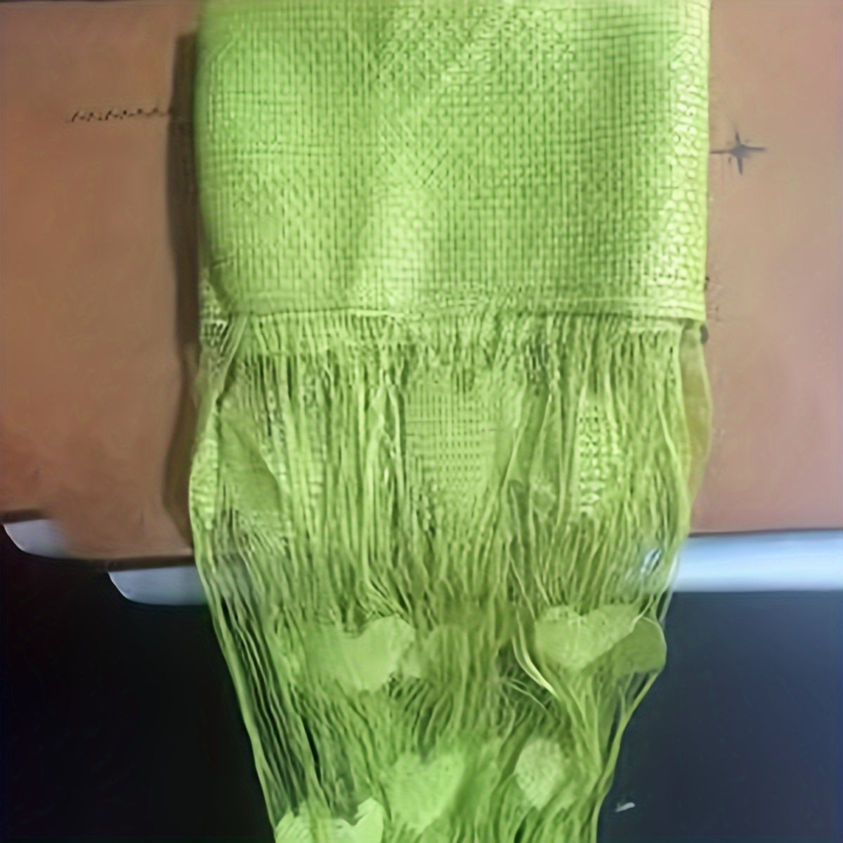 Pink Heart Tassel Door Curtain for Weddings and Home Decor