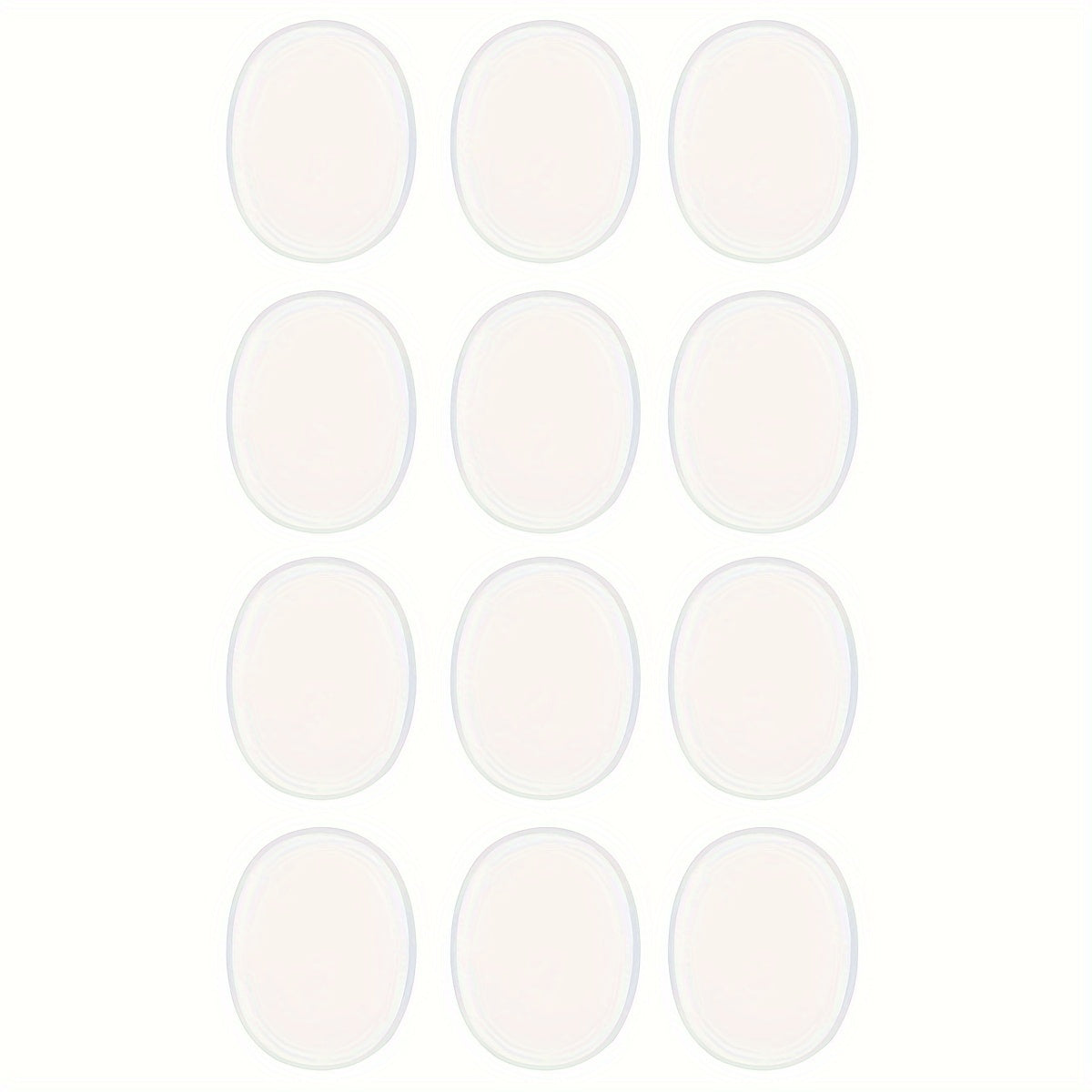 12-Donali shaffof silikondan tayyorlangan snare va tom davullari uchun dampenerlar