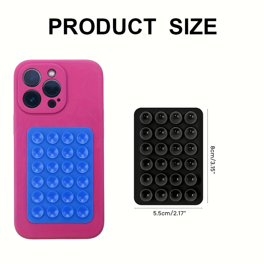 18-Pack Silicone Phone Suction Cups for Flat Panel Cases Reusable Washable Strong Grip