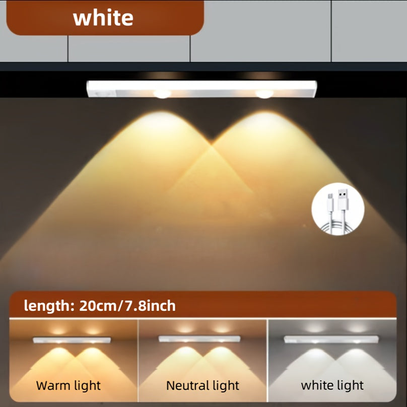 Wireless LED Motion Sensor Lights No Wiring Needed for Indoor and Outdoor Use