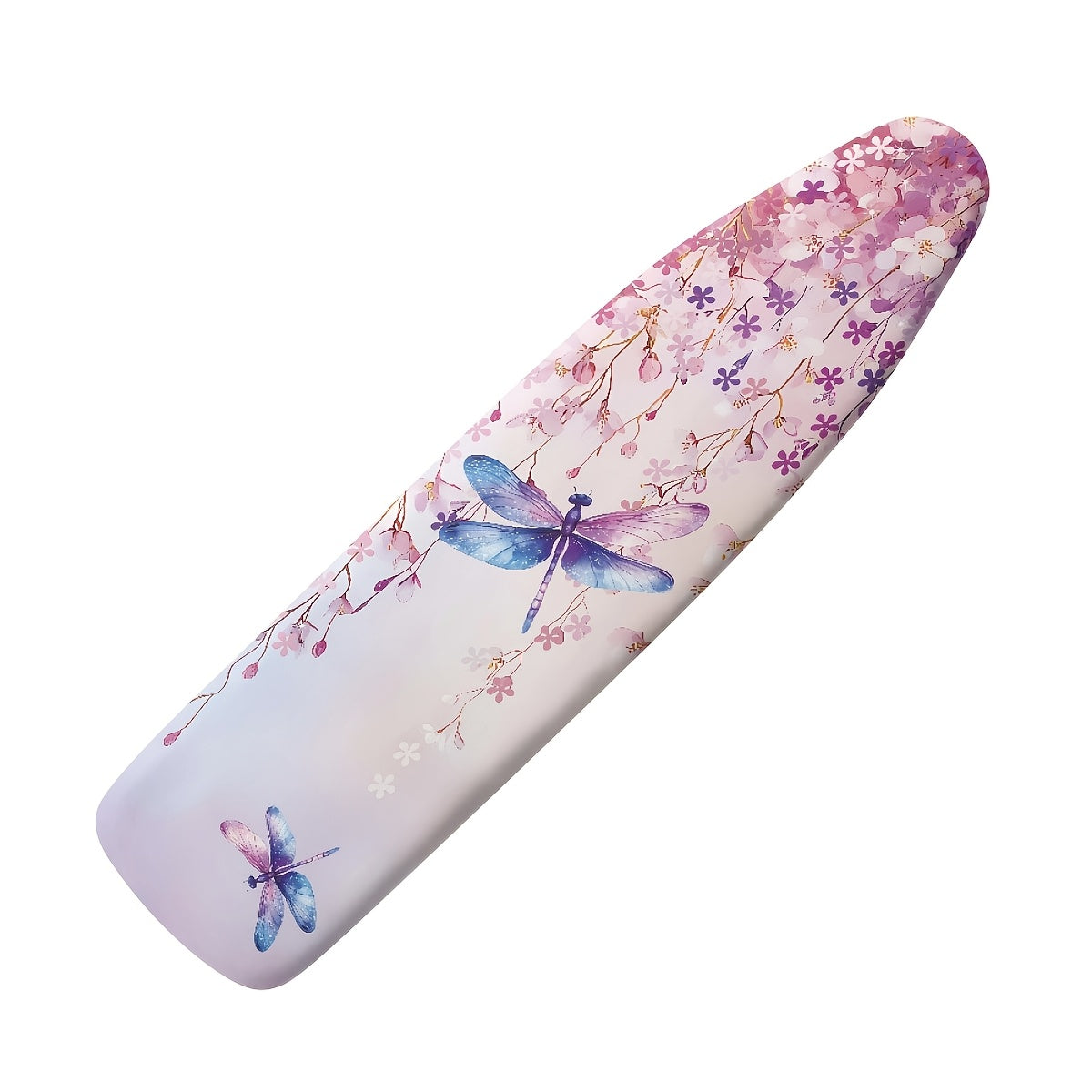 Vintage Art Dragonfly Sunflower Ironing Board Dust Cover Heat-Resistant Elastic Drawstring