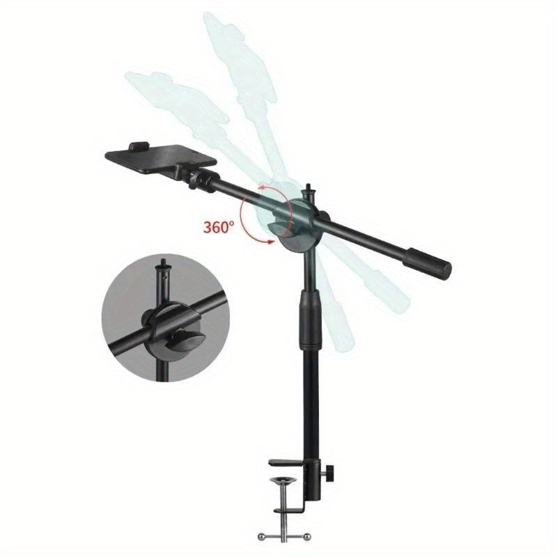 Metal Cantilever Tripod Stand for Smartphone Photography and Painting Adjustable No Battery