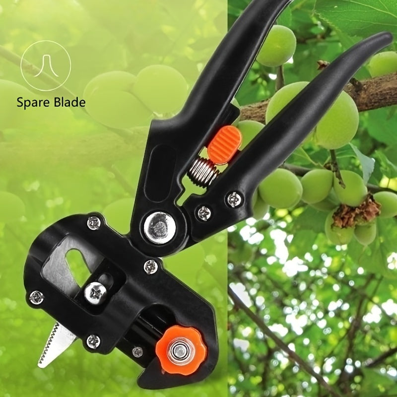 Professional Grafting Kit with Carbon Steel Blade and Grafting Device