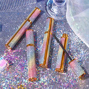 Women Glitter Mascara Volumizing Waterproof Smudge-Proof Black