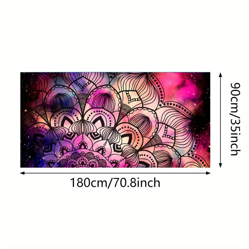 Tropik gullar dizayni bilan tez quriydigan mikrofiber plyaj sochiq, engil va namni yaxshi so'radi, suzish, sport zalida, yoga va sayohat uchun ajoyib.