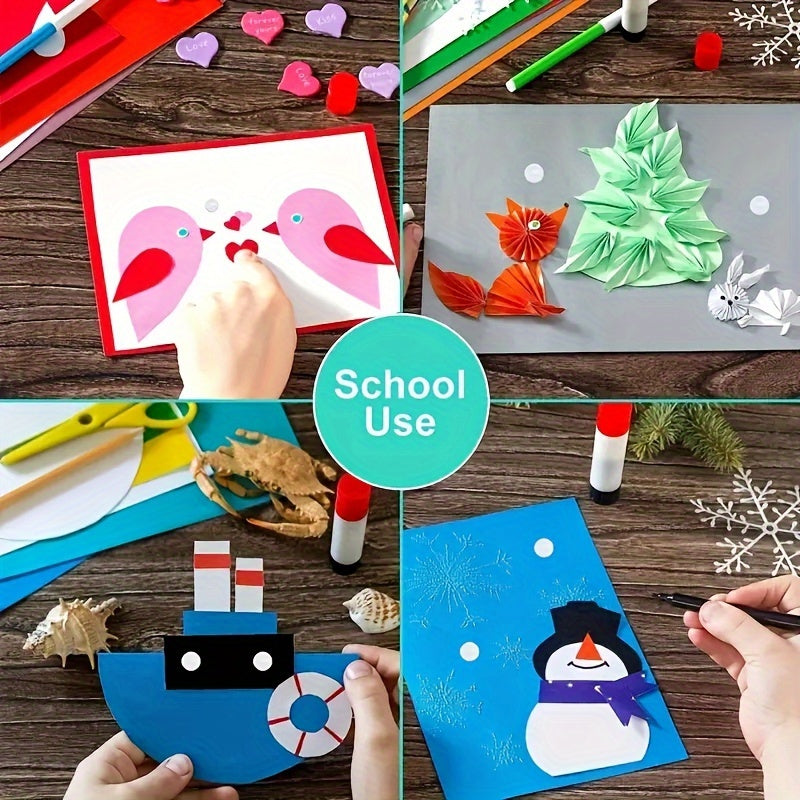 1000pcs Transparent Magic Stickers 1.5cm Diameter for DIY Crafts School Home Office