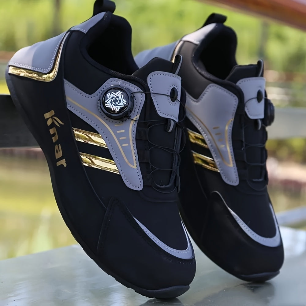 Men's Fashion Sneakers Low Top Black Gray Non Slip EVA Insole Casual Sports Exercise