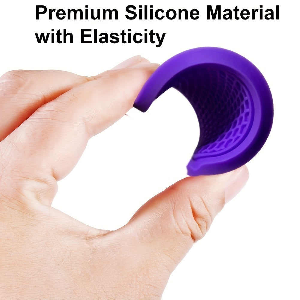 Коврики для автомобильных стаканов из силикона, противоскользящие, вставки для держателей напитков, 4 шт.