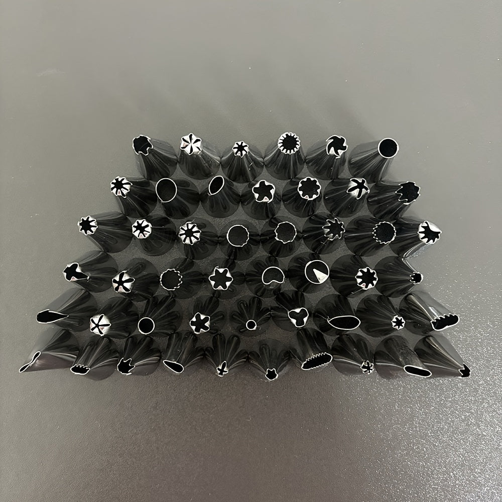 Stainless Steel Piping Nozzle Set for Cake and Cookie Decorating 10-Piece