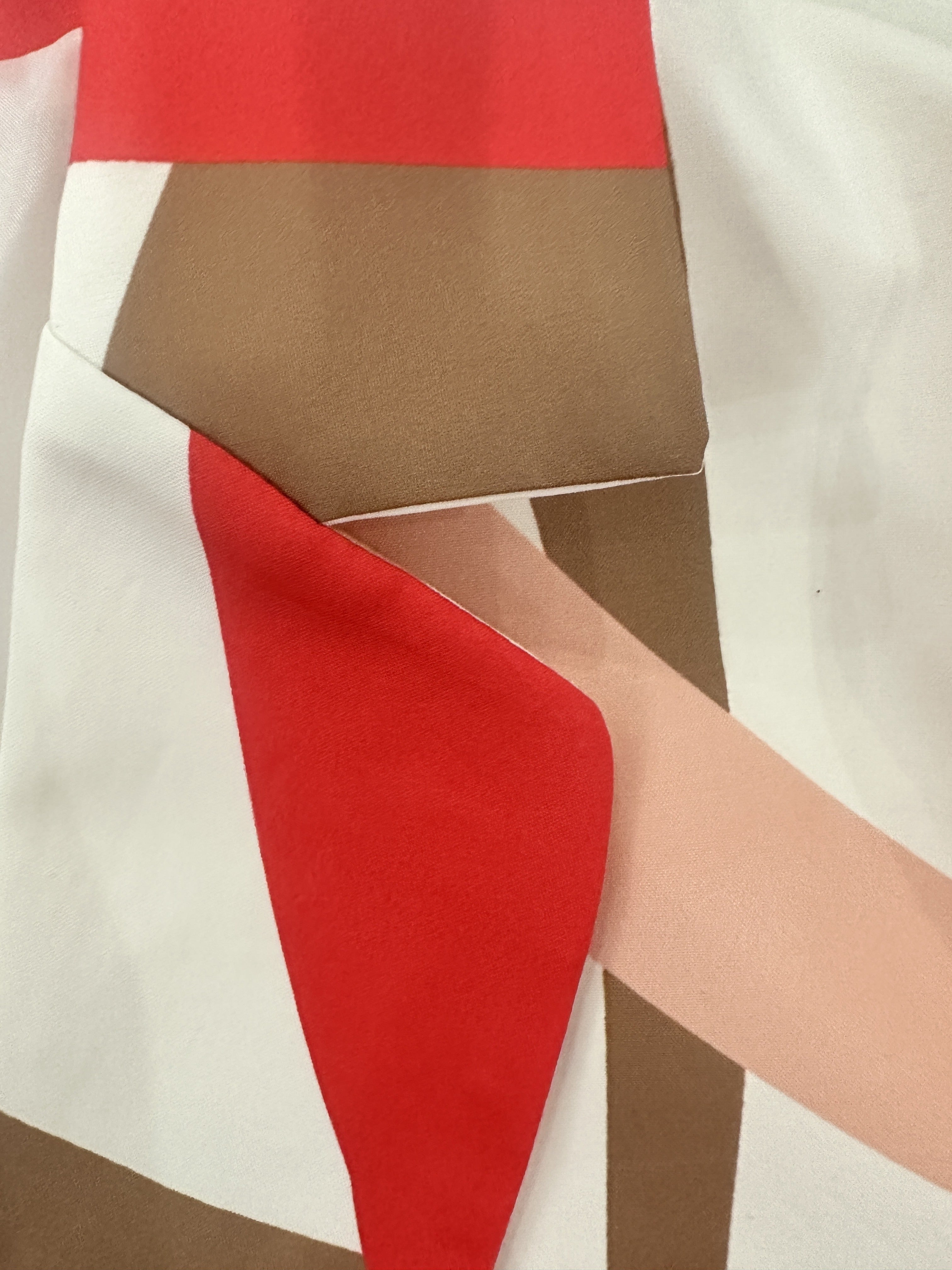 Plus Size Women's Geometric Print Blazer Slim Fit Tuxedo Jacket for Casual and Office