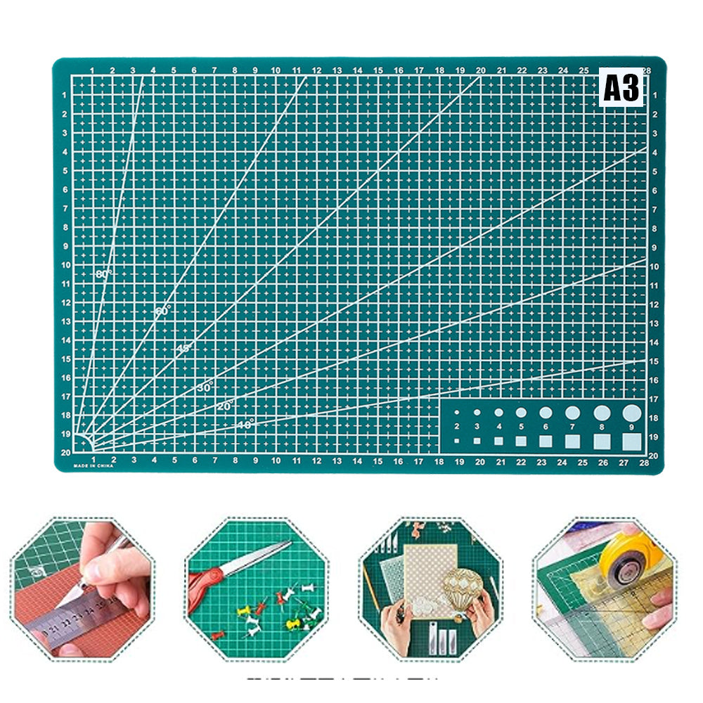 A3 Rotary Cutting Mat for Sewing and Crafts Durable PP Material