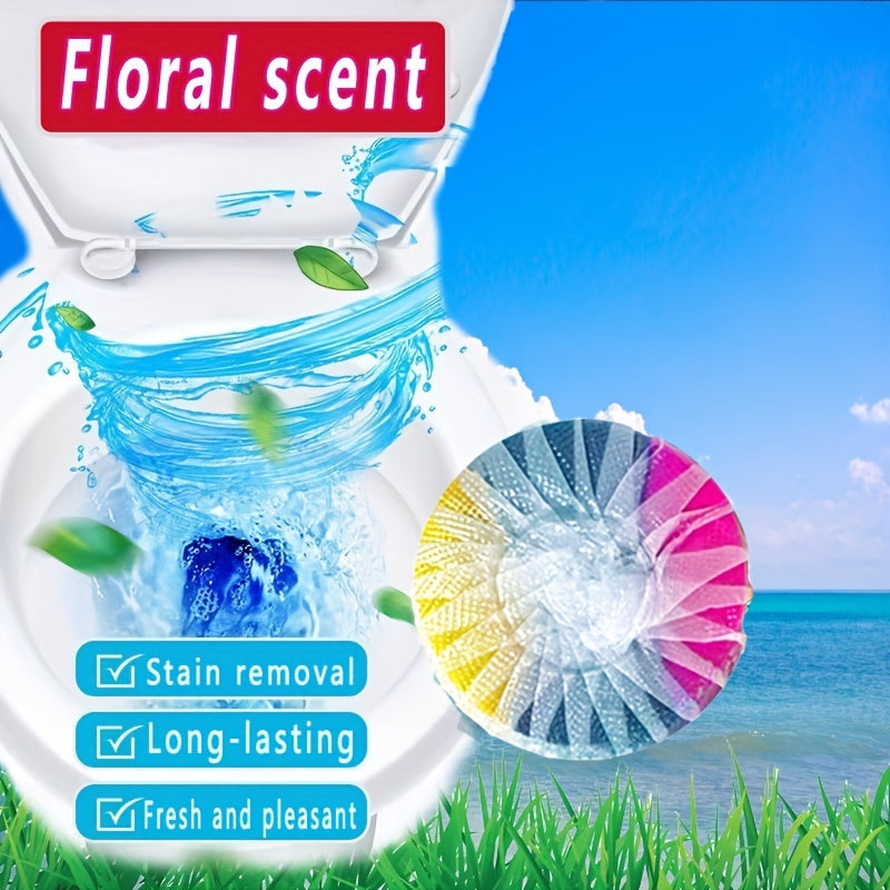 Avtomatik hojatxona tozalash uchun to'plam, gazlangan tabletkalar, kislotalarni olib tashlash, deodorant, dog'larni olib tashlovchi