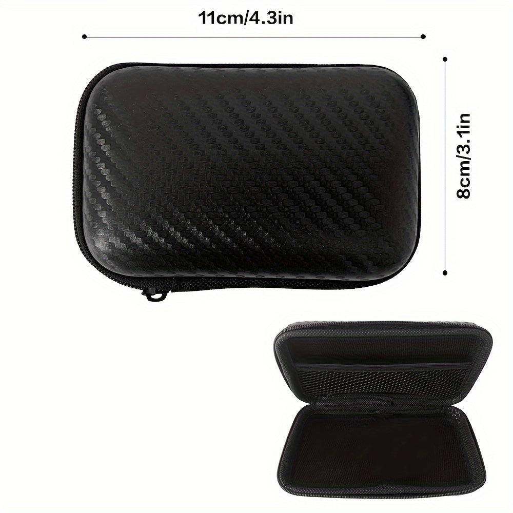 Hard Shell EVA Storage Bag for Headphones Cables and Travel Essentials
