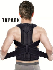 Unisex Adjustable Posture Corrector Vest with Lumbar and Shoulder Support