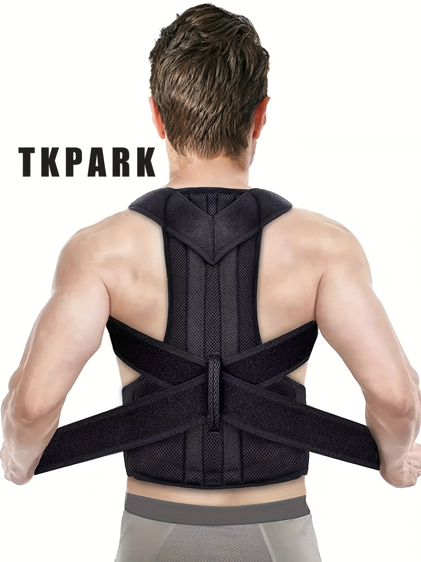 Unisex Adjustable Posture Corrector Vest with Lumbar and Shoulder Support
