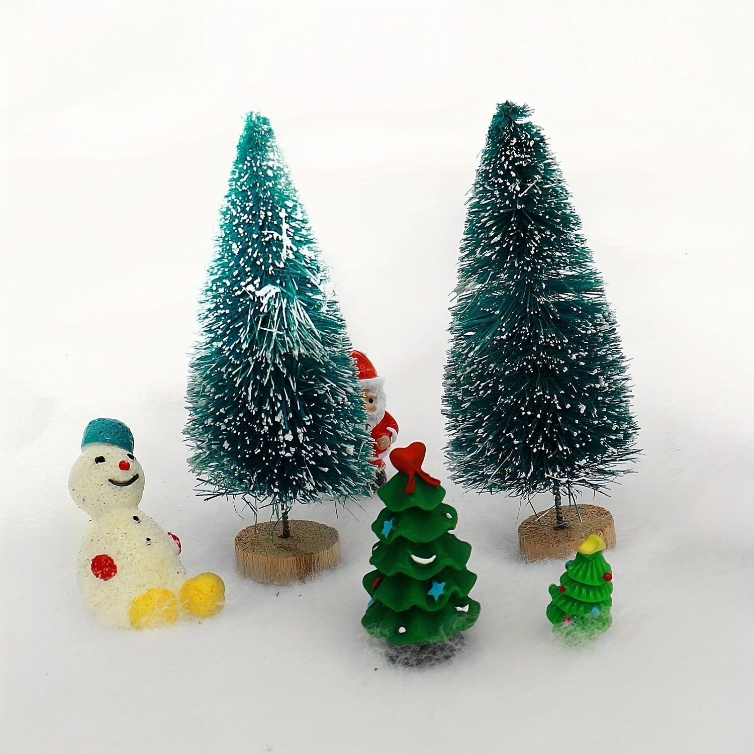 "Рождественский снежный плед-рулон (1/3 кусок, 33*120 см) для праздничного декора - идеально подходит для деревенских композиций, под рождественские елки - толстое, мягкое белое пушистое искусственное снежное покрытие для зимнего и праздничного декора"