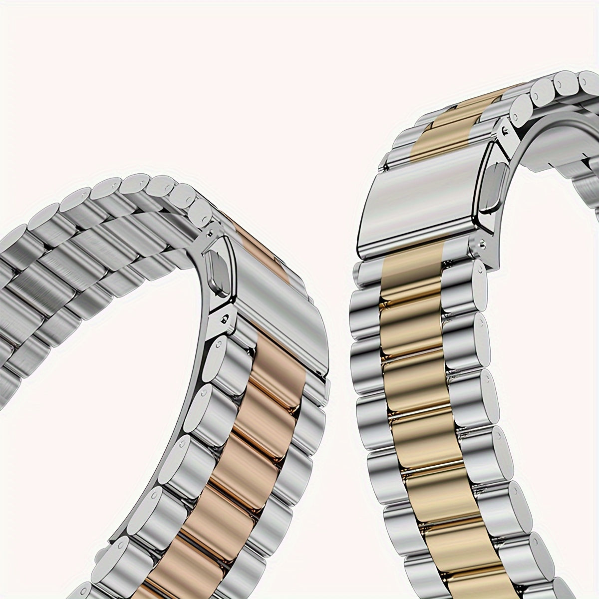 Stainless Steel Mesh Smartwatch Strap Compatible with Xiaomi Mi Band 8 and Earlier Generations